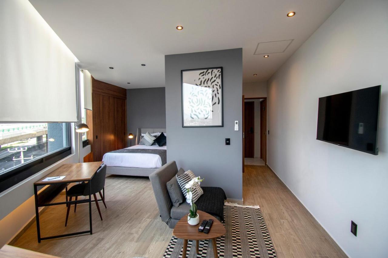 Апарт отель Punto Lofts Periferico Sur Мехико Экстерьер фото
